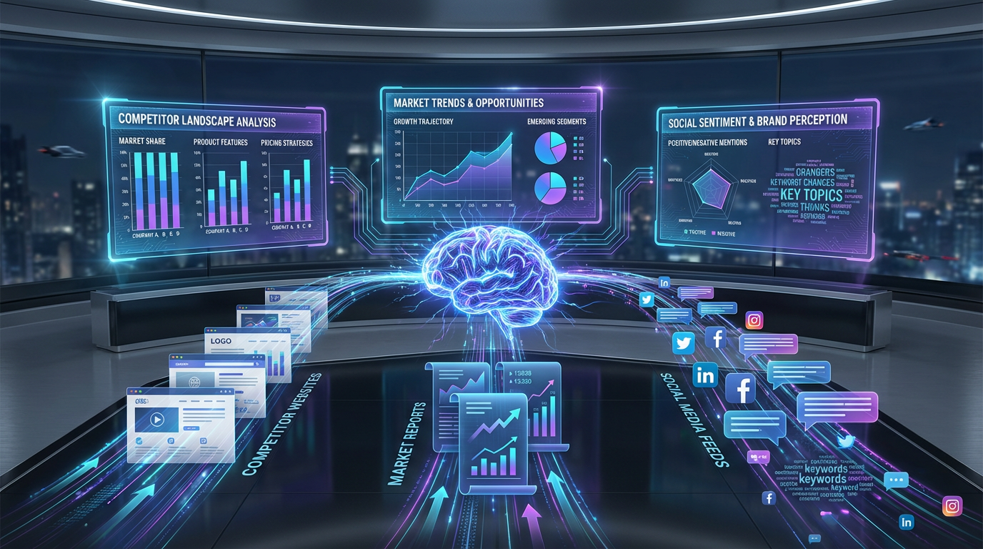 AI for Instant Market Intelligence: The Competitive Analysis Revolution