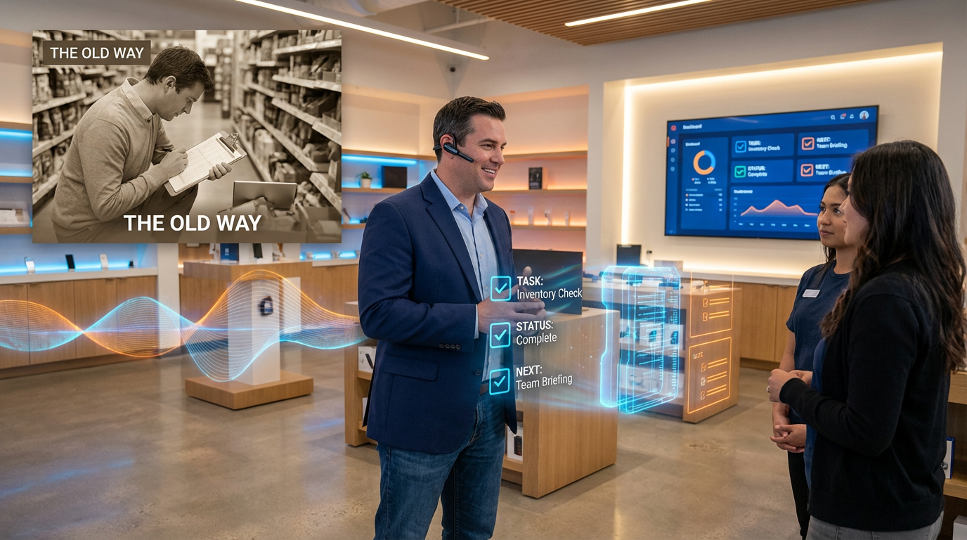 From Tedious Forms to Productive Conversations: Streamlining Field Operations with Voice-Enabled AI Agents